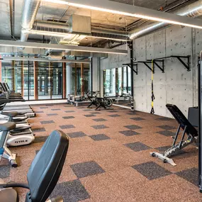 Club Fitness - fully stocked resident indoor gym