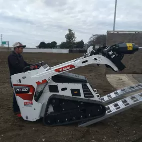 Excavation and Removal-BLUE PAVERS