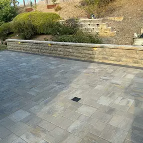 Driveways-BLUE PAVERS