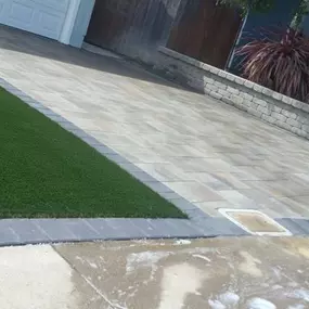 Installations and renew-BLUE PAVERS