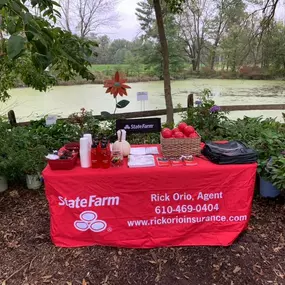 Stop by and see us—we’re red-y to help with all your insurance needs!