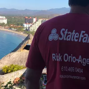 One of our customers enjoying a relaxing vacation, knowing everything back home is protected and taken care of—just in case #rickorioinsurance