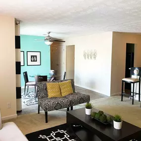 Kitchen And Living Area