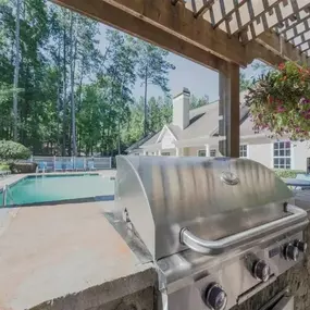 Poolside Grill Station