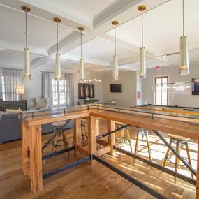 Clubroom With Billiards table