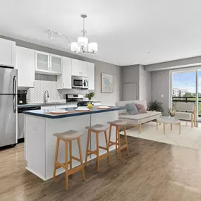 Island Kitchen at Arcata Apartments, Minnesota