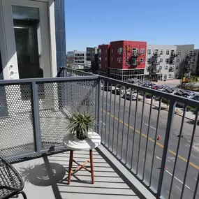 Private Patio at Dylan at RiNo, Denver, 80216