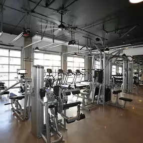 Training Equipment in Gym at Dylan at RiNo, Colorado, 80216