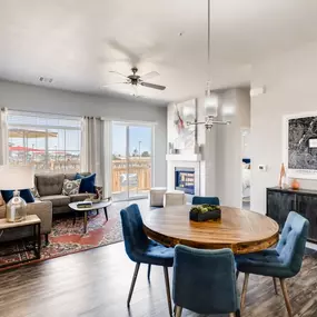 Living Area and Dining Room Avilla Buffalo Run