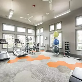 A fitness center