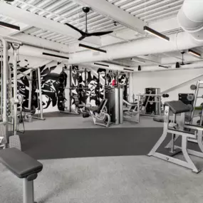 Multi level fitness center