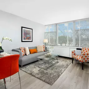 Renovated living room