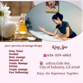 Massage techniques are commonly applied with hands, fingers, 
elbows, knees, forearms, feet, or a device. 
The purpose of massage is generally for the treatment of 
body stress or pain.