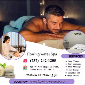 The full body massage targets all the major areas of the body that are most subject to strain and
discomfort including the neck, back, arms, legs, and feet. 
If you need an area of the body that you feel needs extra consideration, 
such as an extra sore neck or back, feel free to make your massage therapist aware and
they will be more than willing to accommodate you.