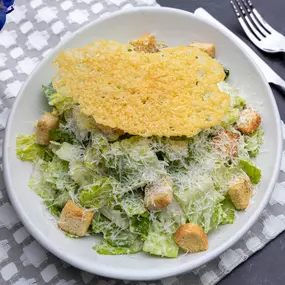 Classic Caesar Salad | garlic sourdough croutons, romaine & fresh parmesan