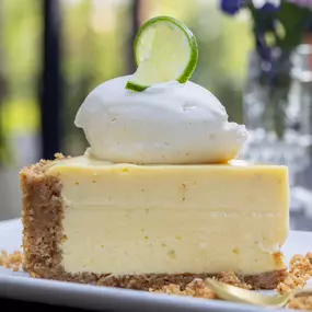 Key Lime Pie | toasted nut crust, whipped cream