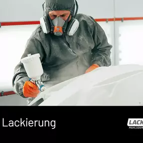 Lackierung in der Lackierkabine