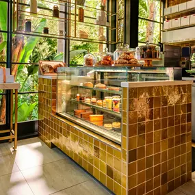 Display case for The Pâtisserie at Hotel Bel-Air
