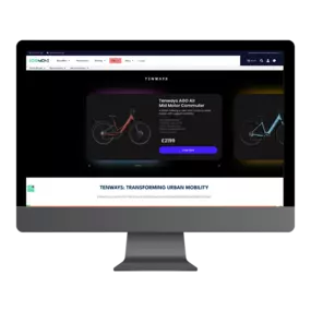 Tenways E-commerce website Layout