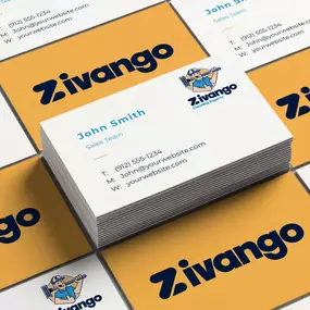 Zivango Business Card Design