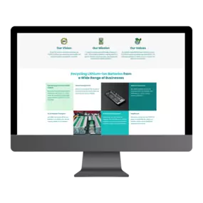 Sustainable Brand Website Example