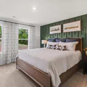 Bedroom at Essence at Elms Glen Townhomes