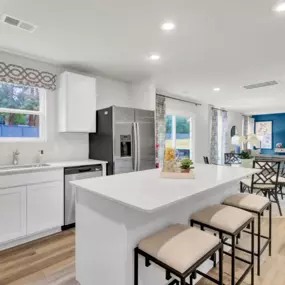 Kitchen at Essence at Elms Glen Single-Family Homes