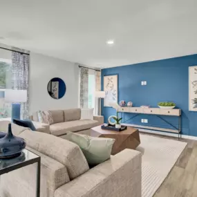 Open concept living at Essence at Elms Glen Single-Family Home