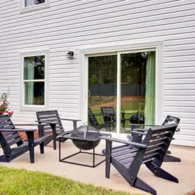 Backyard at Essence at Elms Glen Single-Family Home