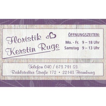 Logo da Floristik Kerstin Ruge