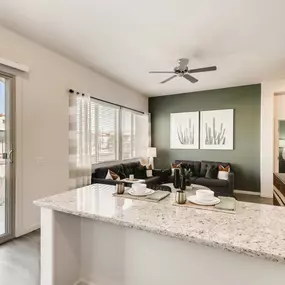 Granite Countertop Breakfast Bar - Avilla Meadows