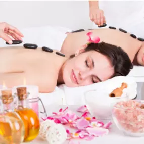 What better way to give that gift than share that gift in our inviting Couples Massage Rooms.  
It's what you've come to expect from a Massage but in a larger room, with 2 of our Signature Tables 
with 2 Therapists, one working on each of you.  Our Therapists will work on each individual person 
to accommodate their specific needs and will orchestrate your Couples experience to ensure 
you are both relaxed and rejuvenated.