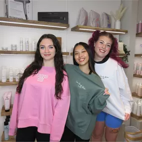 Loka gals in the custom swag