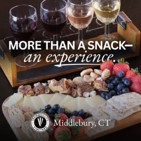 Wine and artisanal cheese boards come together for a full-sensory experience at Tranquillity Vineyard & Winery.