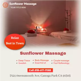 Massage is becoming more popular as people now understand the 
benefits of a regular massage session to their health and well-being.