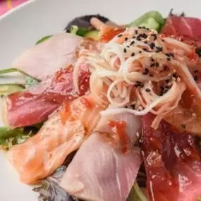 Spicy Sashimi Salad