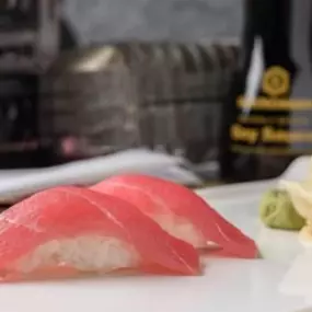 Tuna/Yellowfin Nigiri - 2 pieces