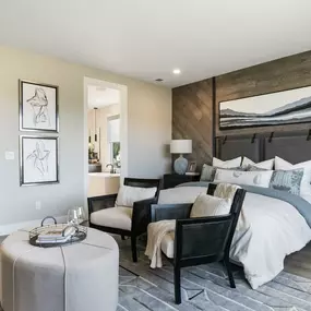 Each home has been thoughtfully designed to offer impressive views from the secluded primary bedroom suite