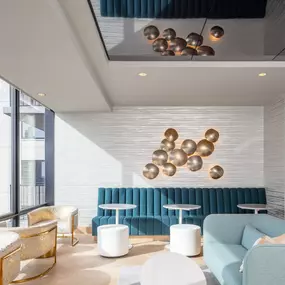 Modern Living Room Brimming With Colors