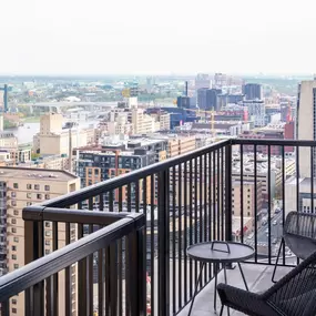 Private Balcony With Seating