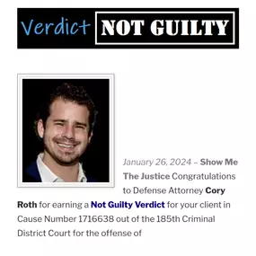 Bild von Cory Roth Law Office | Houston Criminal Defense Attorney