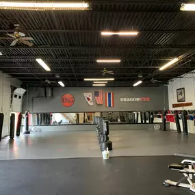 Martial arts training floor in Exton