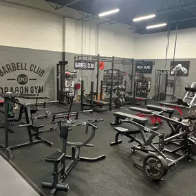 Dragon gym workout area in Exton
