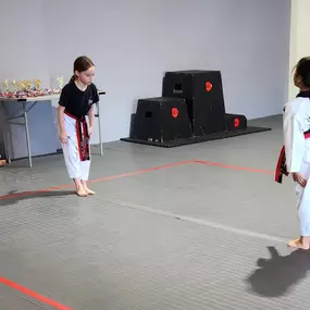 Children's training in Martial Arts