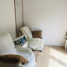 Behandlungsraum - Heilpraxis Elisabeth Gullans Hamburg