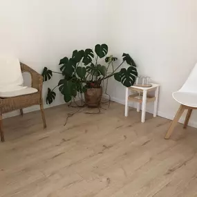 Wartezimmer - Heilpraxis Elisabeth Gullans Hamburg