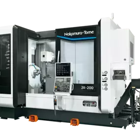 The Nakamura-Tome JX-200 combines turning and milling in one platform, delivering unmatched multitasking precision for complex, high-speed part production.