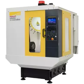 Experience high-speed precision with the FANUC RoboDrill D21MiB5 Advanced Series – a compact, vertical CNC machining center ideal for milling, drilling, and tapping.