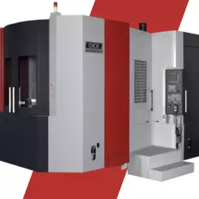 The OKK HM-X6000 is a high-power 50 taper horizontal machining center built for tough materials like titanium. With core-chilled, dual-anchored ball screws and linear cross roller guides, it delivers unmatched rigidity and precision for long machining cycles.