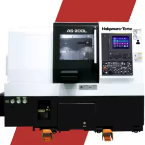 The Nakamura-Tome AS-200LMY-S Sub Spindle RTS features a long bed, powerful milling drive, and 82mm stroke Y-axis for precision multitasking. Designed to eliminate secondary operations, it offers efficient turning, drilling, and milling in one setup.